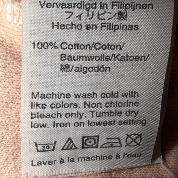 J Crew Short Sleeve Textured Sweatshirt Size Small - Picture 6 of 6